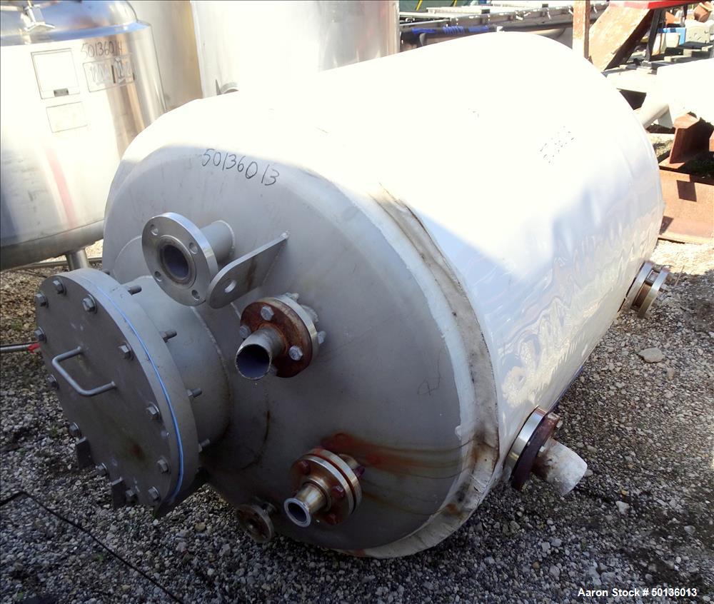 Used- Martin Petersen Company (MPC) Pressure Tank, Approximate 150 Gallon, Stain