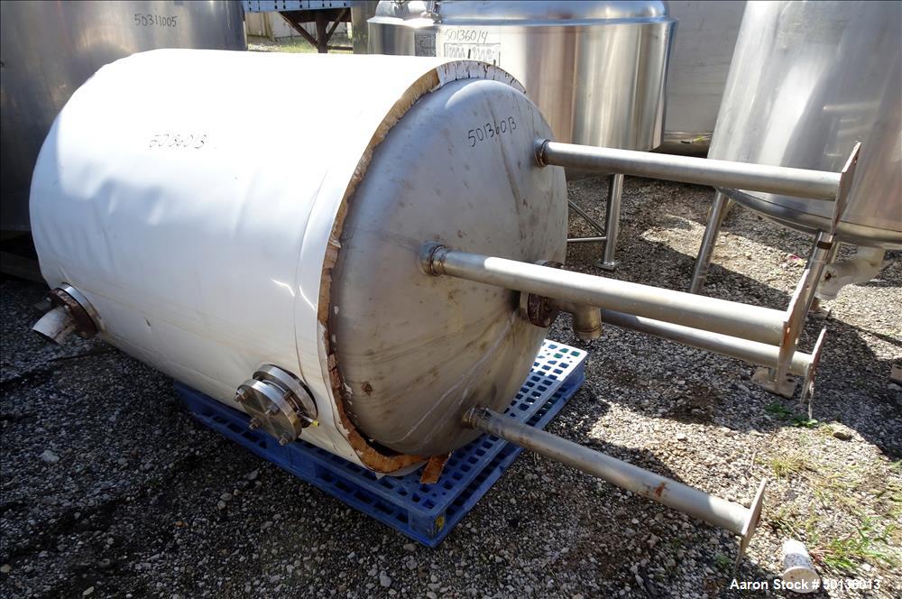 Used- Martin Petersen Company (MPC) Pressure Tank, Approximate 150 Gallon, Stain