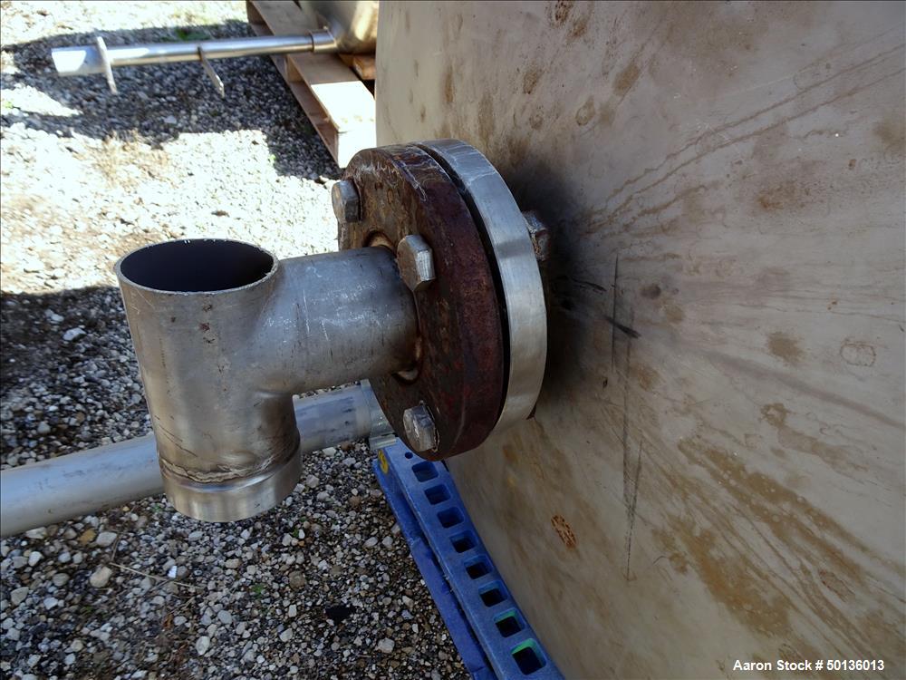 Used Martin Petersen Company (MPC) Pressure Tank, Approximate 150 Gallon, Stain