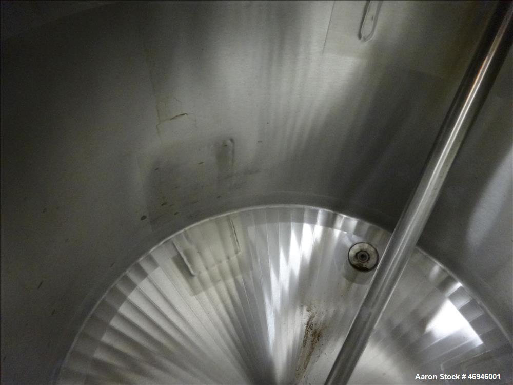 Used Marchant Schmidt Mixing Tank, Approximate 30 Gallons, 304 Stainless Steel,