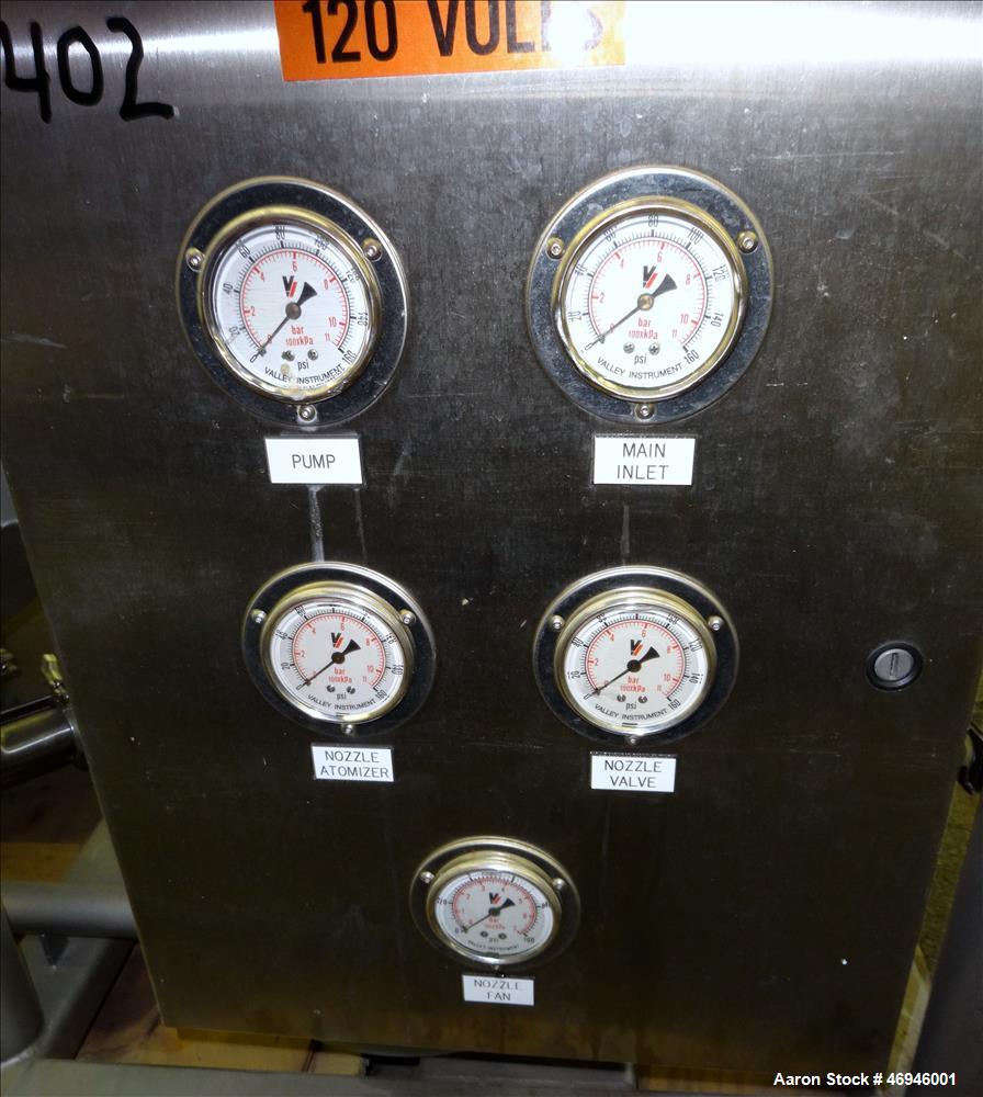 Used Marchant Schmidt Mixing Tank, Approximate 30 Gallons, 304 Stainless Steel,