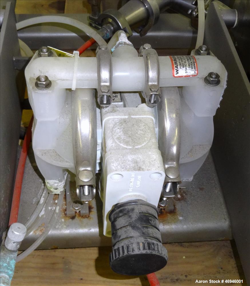Used Marchant Schmidt Mixing Tank, Approximate 30 Gallons, 304 Stainless Steel,