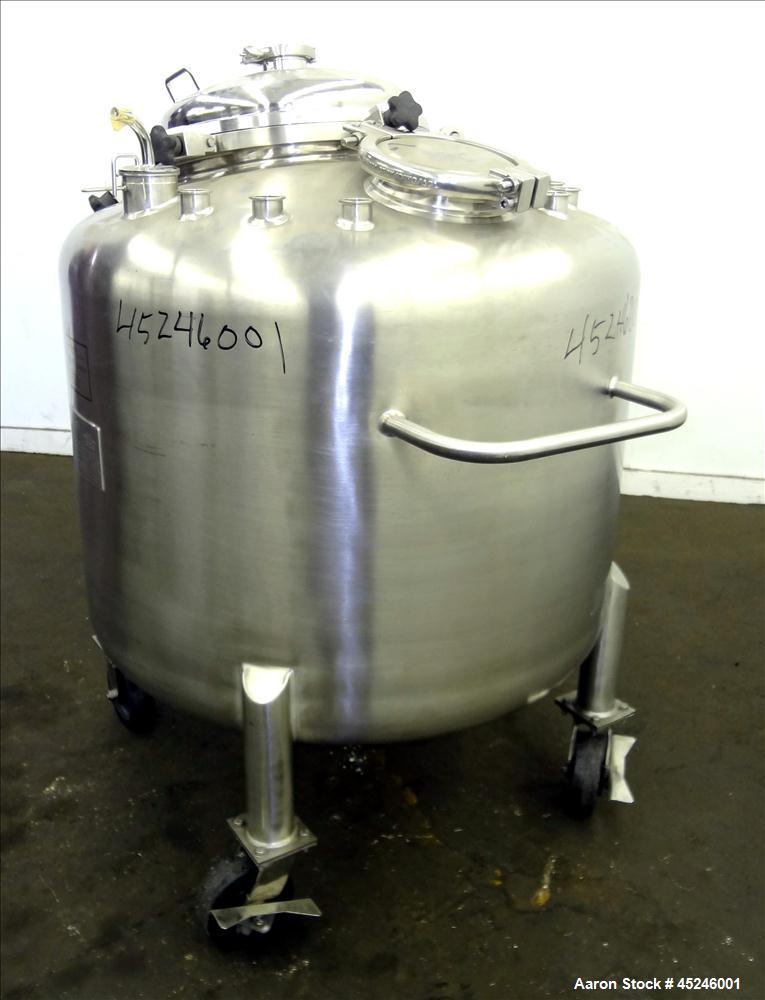 Used 140 Gallon Stainless Steel Pure-Flo MPC Pressure Tank