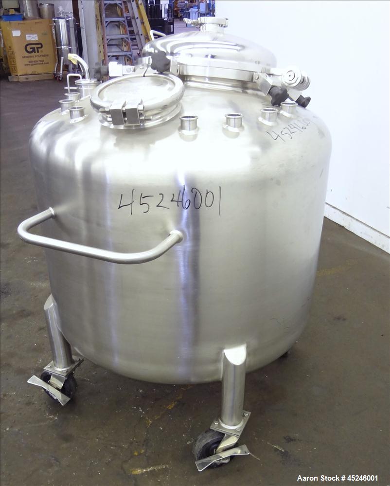 Used 140 Gallon Stainless Steel Pure-Flo MPC Pressure Tank