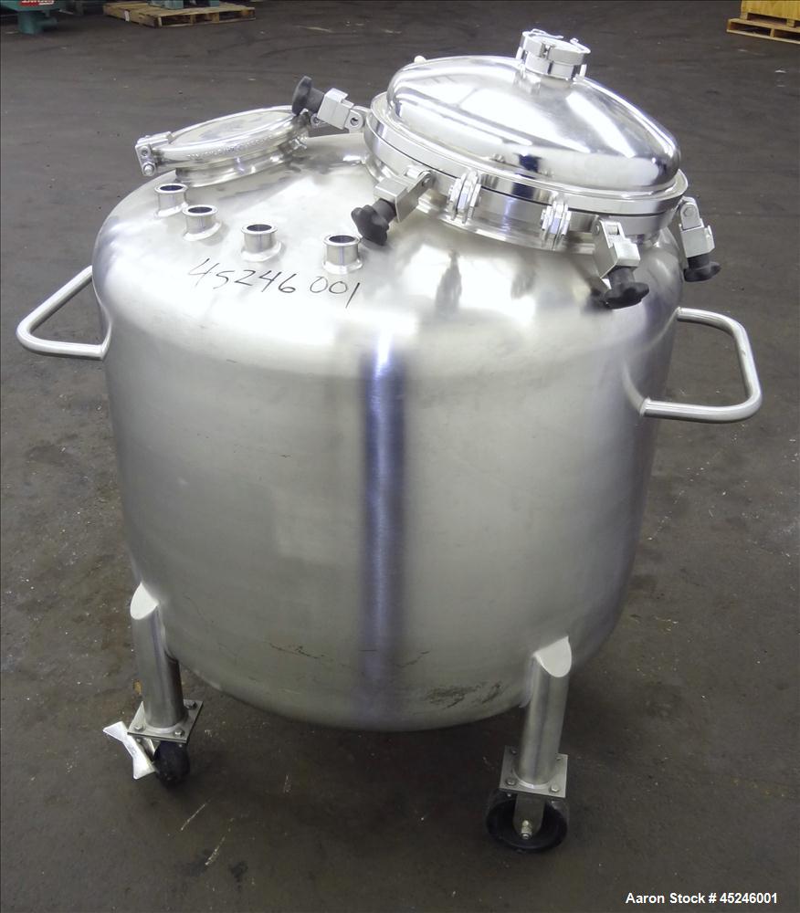 Used 140 Gallon Stainless Steel Pure-Flo MPC Pressure Tank