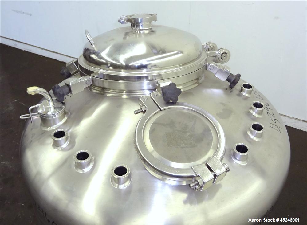 Used 140 Gallon Stainless Steel Pure-Flo MPC Pressure Tank