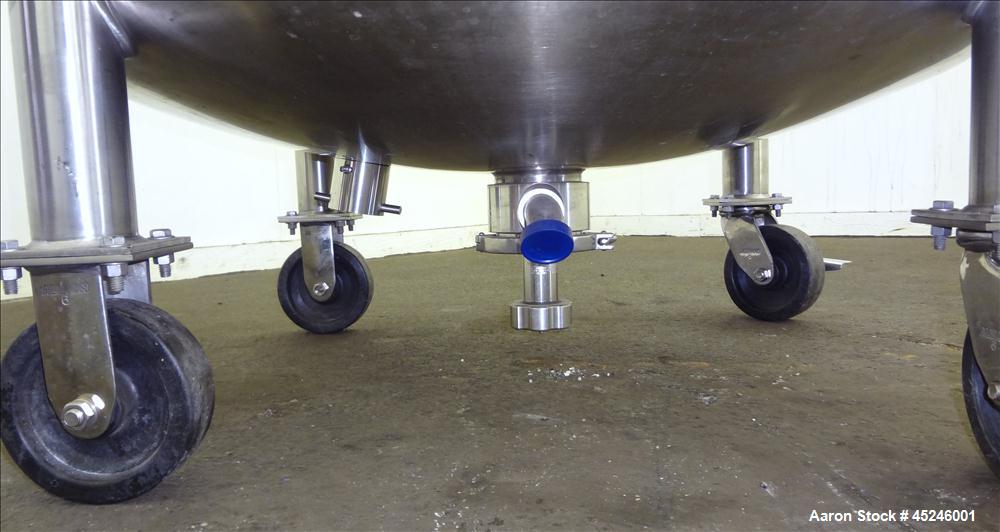 Used 140 Gallon Stainless Steel Pure-Flo MPC Pressure Tank