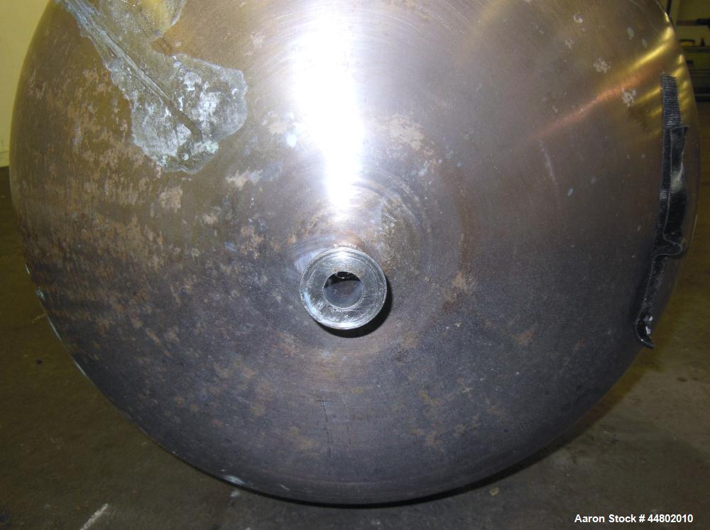 Used 500 Liter Stainless Steel Meyer Tool & Manufacturing Pressure Tank