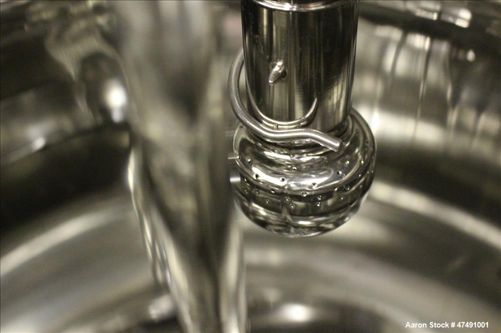 Used Mueller Pressure Tank, 250 Liter (66.04 Gallon), 316L Stainless Steel, Ver