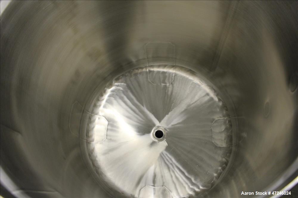 Used Mueller Tank, Model "F", 50 Gallon, 316 Stainless Steel, Vertical.