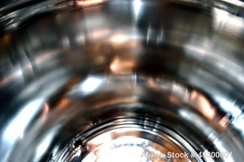 Unused- Mueller WFI Storage Tank, 250 Gallon (946 Liter), Model F, 316L Stainless Steel, Vertical. 42” Diameter x 37” straight side, dished top and bottom. Internal polished, rated 40 psi at 300 degr...