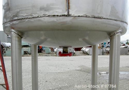 Unused-NEW: Mueller pressure tank, 470 gallon, 304/304L stainless steel, vertical. 48" diameter x 50" straight side. Dished ...