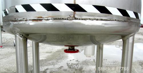 Unused-NEW: Mueller pressure tank, 470 gallon, 304/304L stainless steel, vertical. 48" diameter x 50" straight side. Dished top and bottom. Internal rated 15 psi at 200 deg F. Insulated with Foamglas...