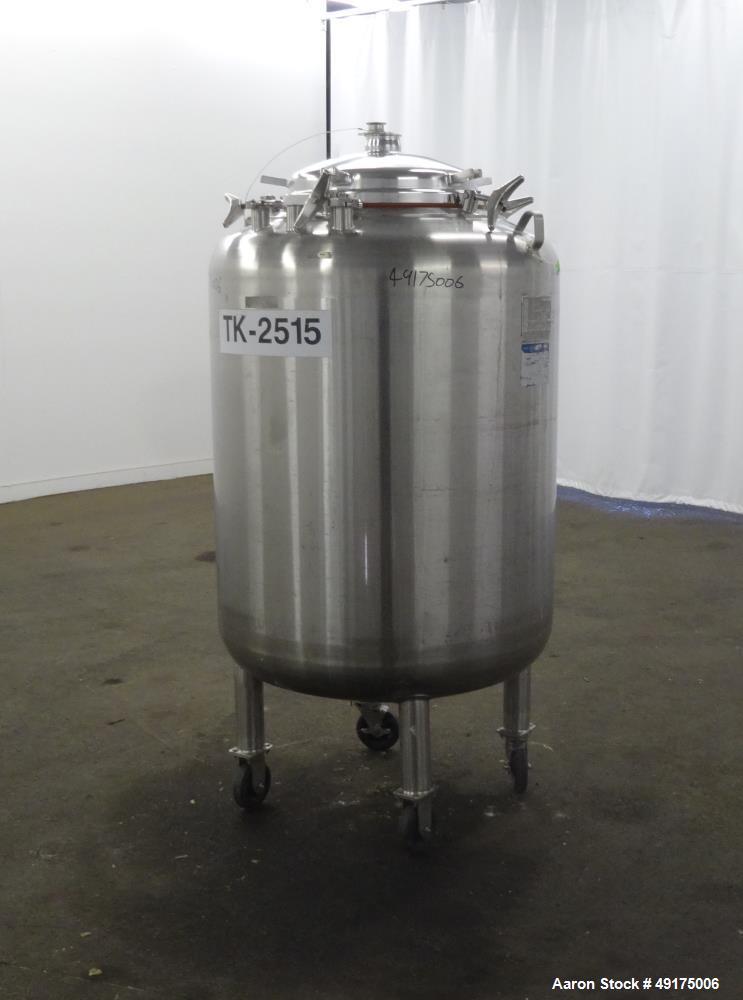 Used Mueller Pressure Tank, 158.5 Gallon (600 Liter), 316L Stainless Steel