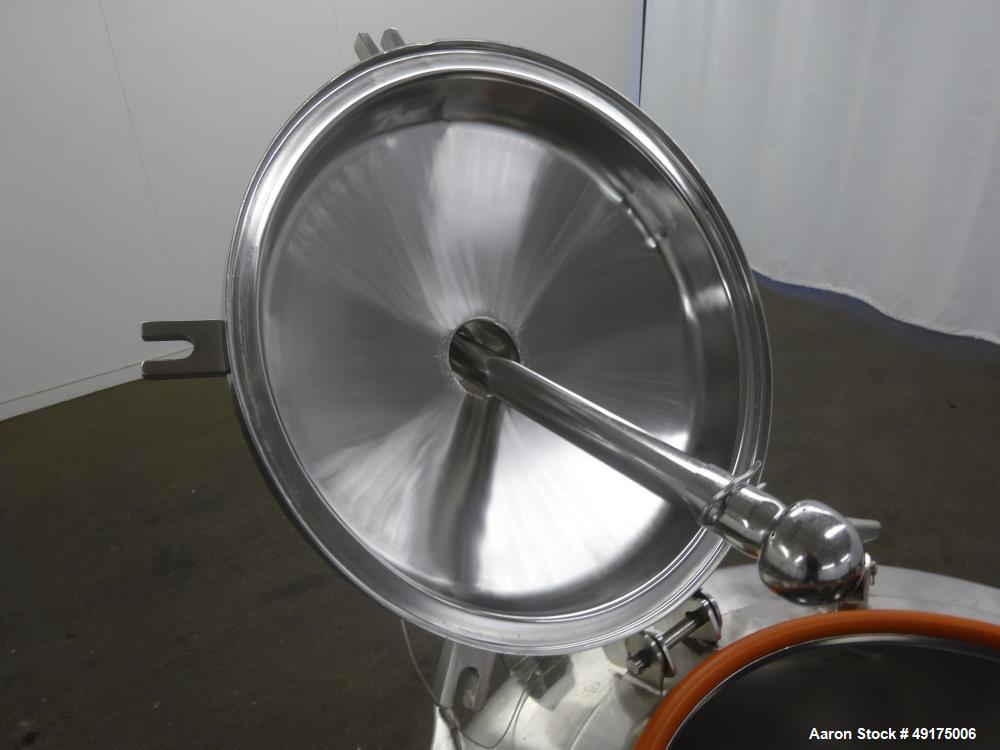 Used Mueller Pressure Tank, 158.5 Gallon (600 Liter), 316L Stainless Steel