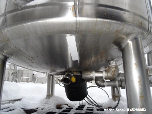 Used 500 Liter Stainless Steel Paul Mueller Company Tank
