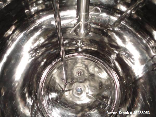 Used 500 Liter Stainless Steel Paul Mueller Company Tank