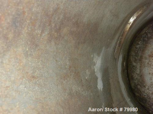 Used National Pipe Bending Pressure Tank, 40 Gallon, 316L Stainless Steel, Vertical. 18" diameter x 54" straight side, dished top, flat bottom. Internal rated 50 PSI/FV at 250 degrees F and 40 degree...