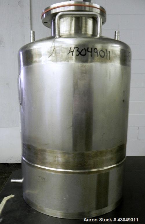 Used 50 Liter Stainless Steel Northland Stainless Pressure Tank