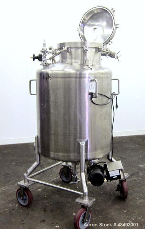 Used 100 Gallon Stainless Steel Northland Stainless Pressure Tank