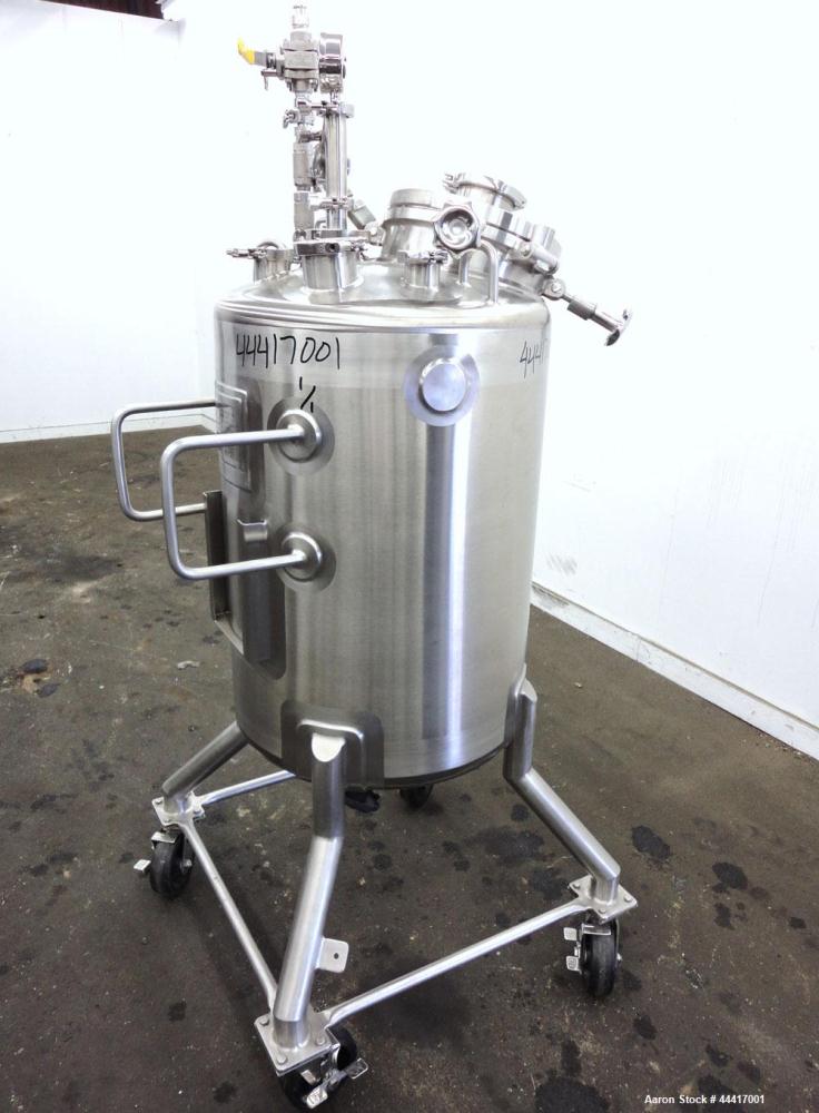 Unused- Northland Stainless Pressure Tank, 200 Liter (52.8 Gallon), 316 L Stainless Steel, Vertical.  24” Diameter x 30-1/2” straight side, dished top and bottom.  Internal rated  50 psi/full vacuum ...