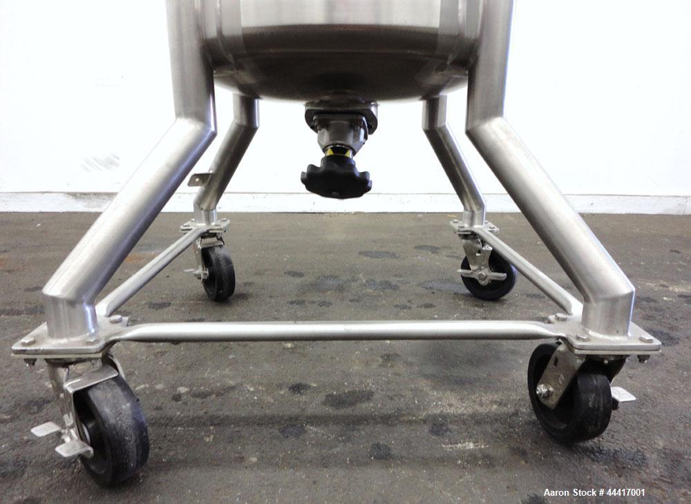 Unused- Northland Stainless Pressure Tank, 200 Liter (52.8 Gallon), 316 L Stainless Steel, Vertical.  24” Diameter x 30-1/2” straight side, dished top and bottom.  Internal rated  50 psi/full vacuum ...