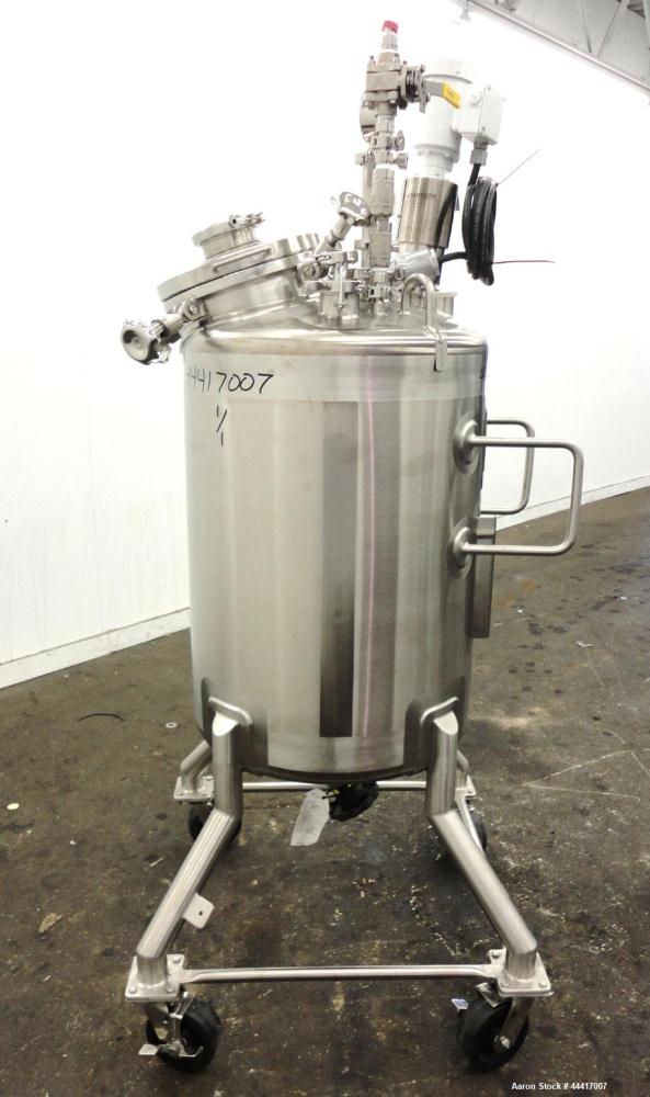 Unused- Northland Stainless Pressure Tank, 200 Liter (52.8 Gallon), 316 L Stainless Steel, Vertical.  24" Diameter x 30-1/2" straight side, dished top and bottom.  Internal rated  50 psi/full vacuum ...