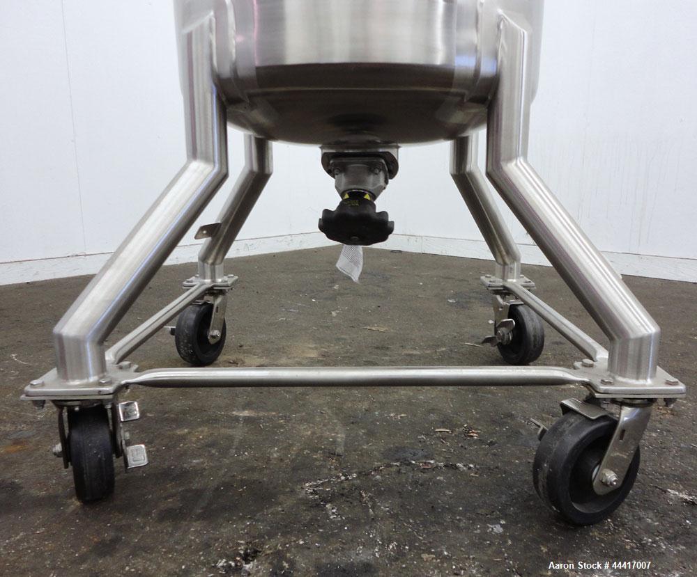 Unused- Northland Stainless Pressure Tank, 200 Liter (52.8 Gallon), 316 L Stainless Steel, Vertical.  24" Diameter x 30-1/2" straight side, dished top and bottom.  Internal rated  50 psi/full vacuum ...