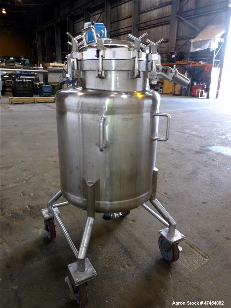 Used- Northland Stainless Pressure Tank, Approximate 55 Gallons, 316 Stainless S