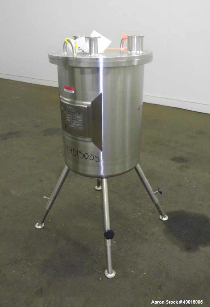 Used Northland Stainless Tank, Approximately 9 Gallon, 316 Stainless Steel, Ver