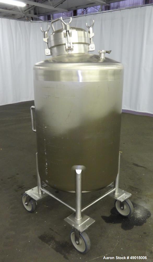 Used Northland Stainless Tank, Approximate 120 Gallon, 316 Stainless Steel, Ver