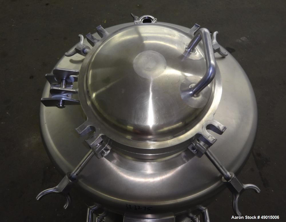 Used Northland Stainless Tank, Approximate 120 Gallon, 316 Stainless Steel, Ver