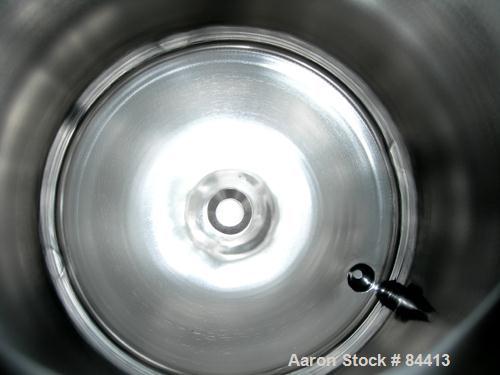 USED: Northland Stainless pressure tank, 60 gallon, 316 stainless steel, polished internal. 24" diameter x 32" straight side, dished top and bottom. Internal rated FV/50 psi at 400 deg F. (1) Spray b...