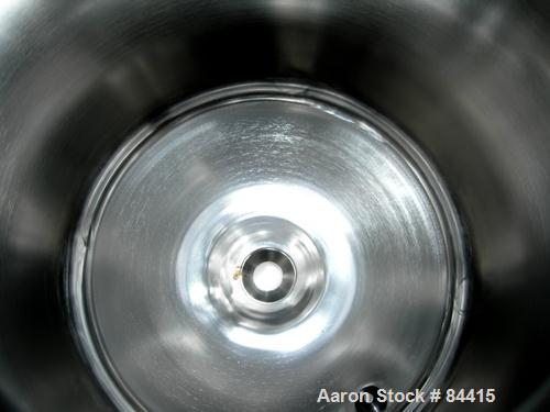 USED: Northland Stainless pressure tank, 60 gallon, 316 stainless steel, polished internal. 24" diameter x 32" straight side, dished top and bottom. Internal rated FV/50 psi at 400 deg F. (1) Spray b...