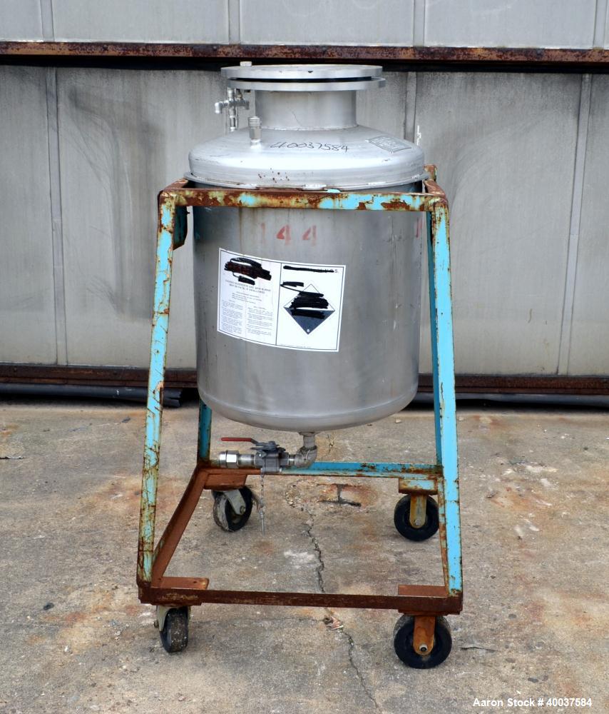 Used 55 Gallon Stainless Steel O.G. Kelley Co. Pressure Tank