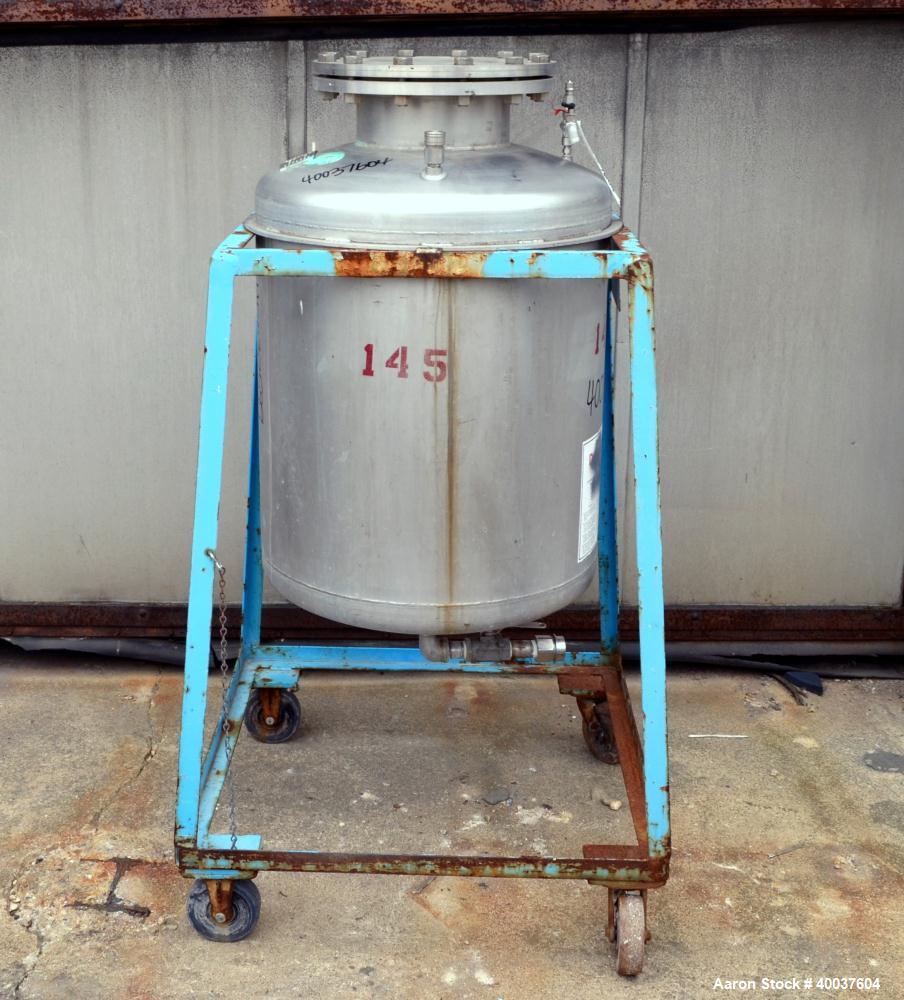 Used 55 Gallon Stainless Steel O.G. Kelley Co. Pressure Tank