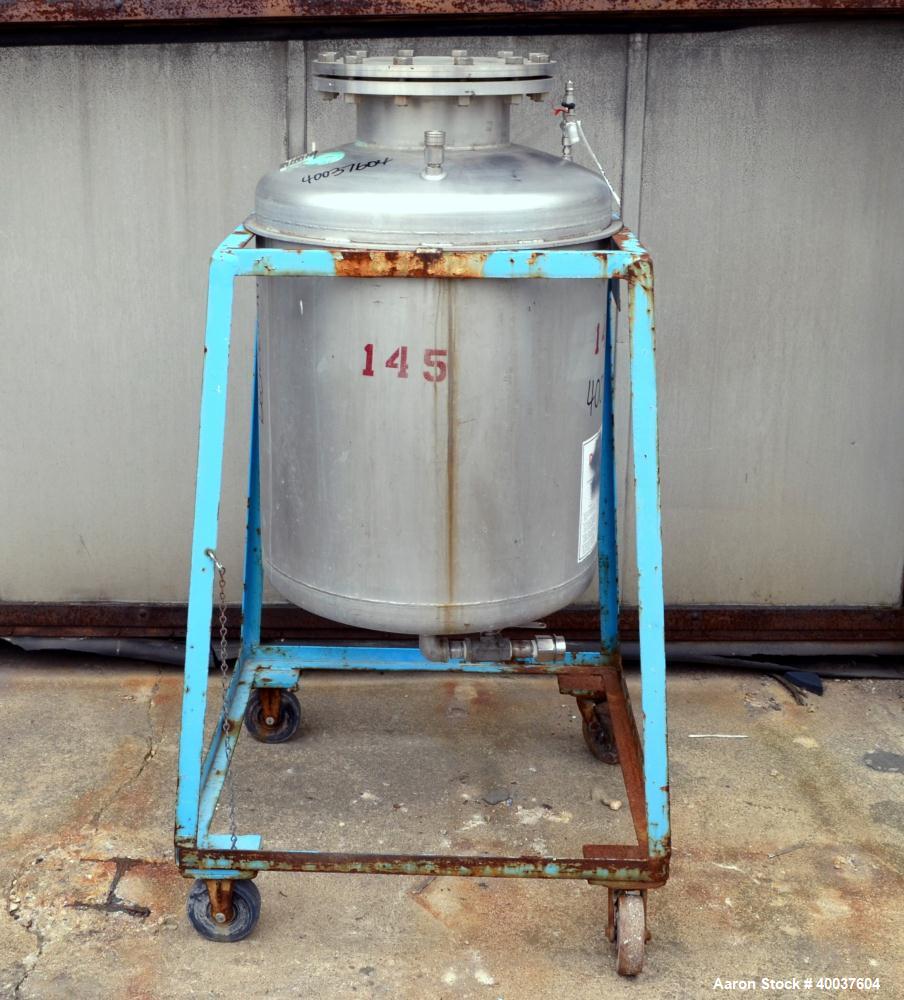 Used- 55 Gallon Stainless Steel O.G. Kelley Co. Pressure Tank