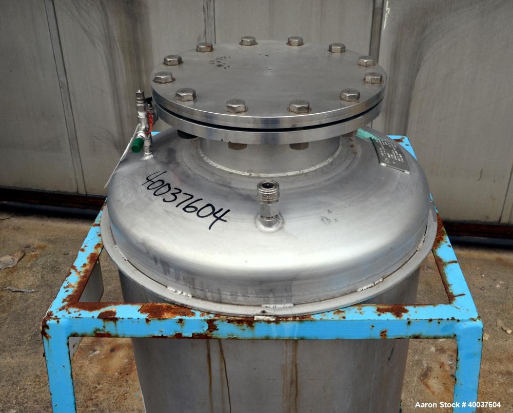 Used- 55 Gallon Stainless Steel O.G. Kelley Co. Pressure Tank