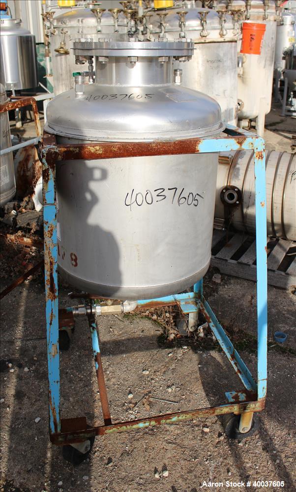 Used- 55 Gallon Stainless Steel O.G. Kelley Co. Pressure Tank