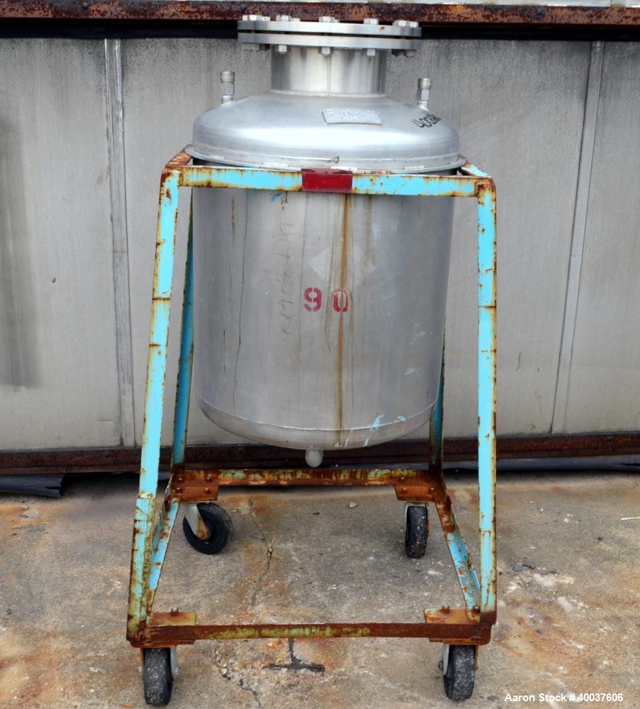 Used 55 Gallon Stainless Steel O.G. Kelley Co. Pressure Tank