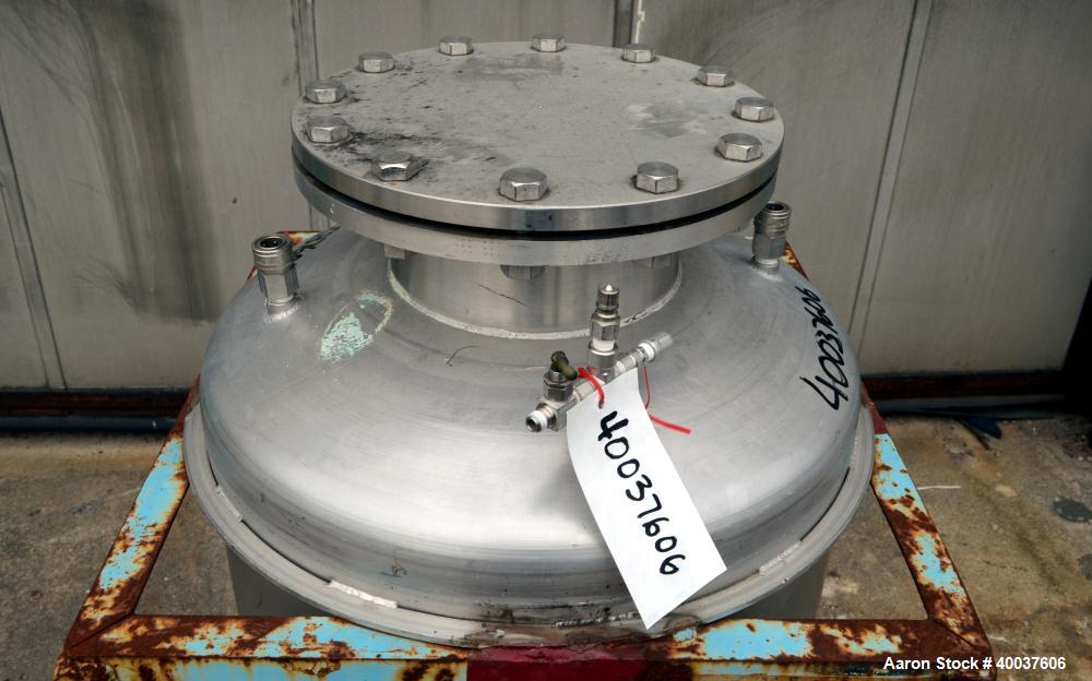 Used 55 Gallon Stainless Steel O.G. Kelley Co. Pressure Tank