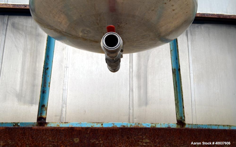 Used 55 Gallon Stainless Steel O.G. Kelley Co. Pressure Tank