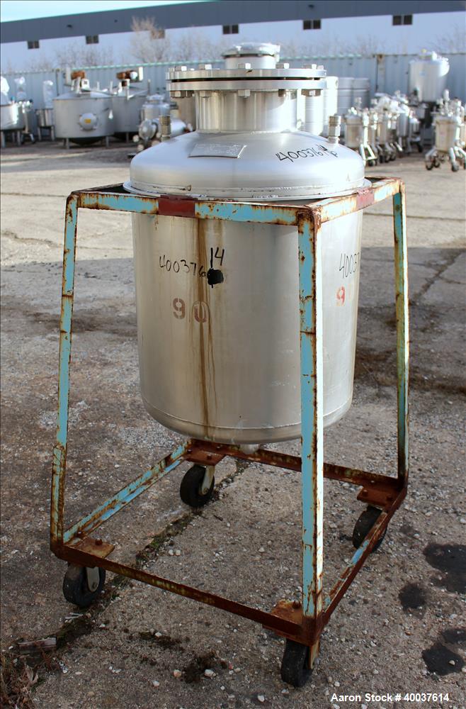 Used 55 Gallon Stainless Steel O.G. Kelley Co. Pressure Tank