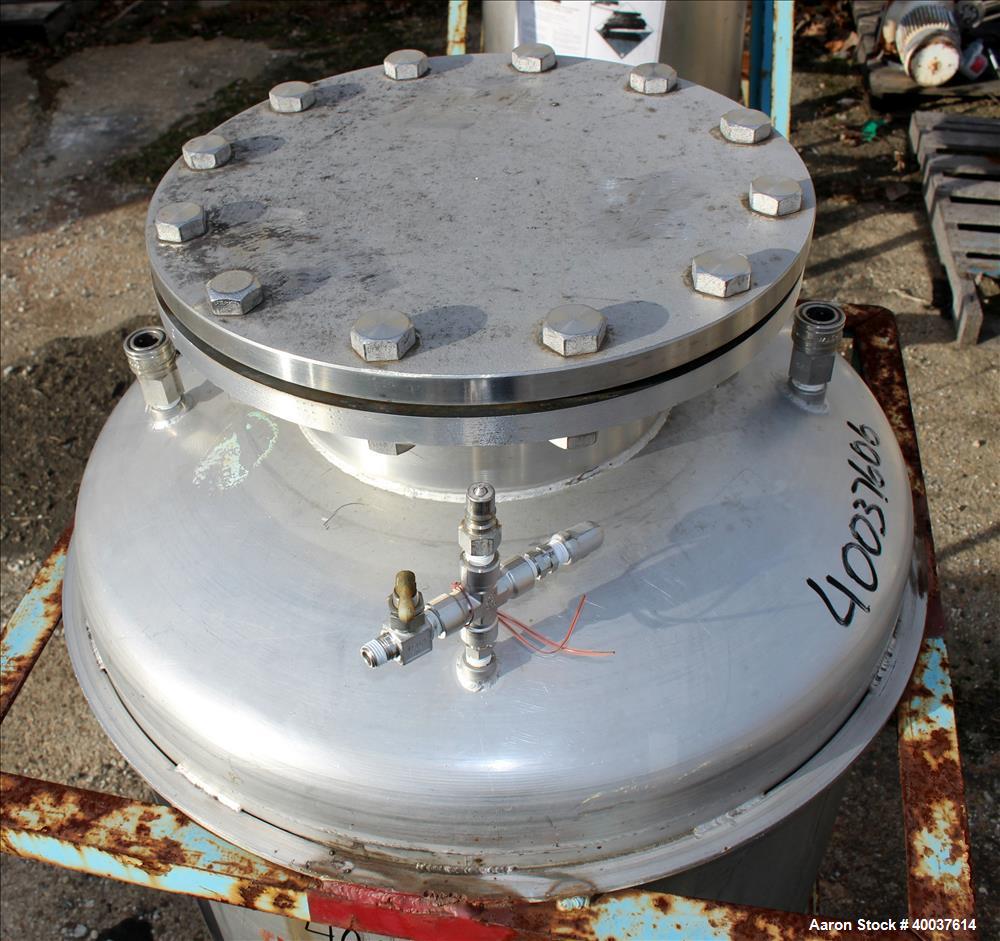 Used 55 Gallon Stainless Steel O.G. Kelley Co. Pressure Tank