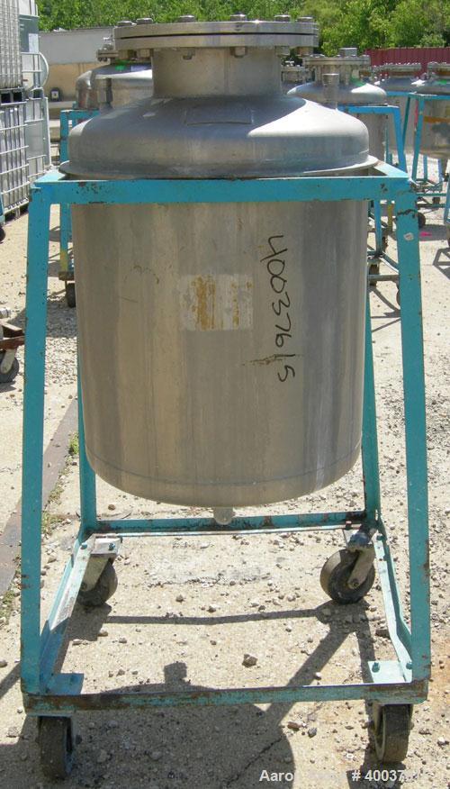 Used 55 Gallon Stainless Steel O.G. Kelley Co. Pressure Tank