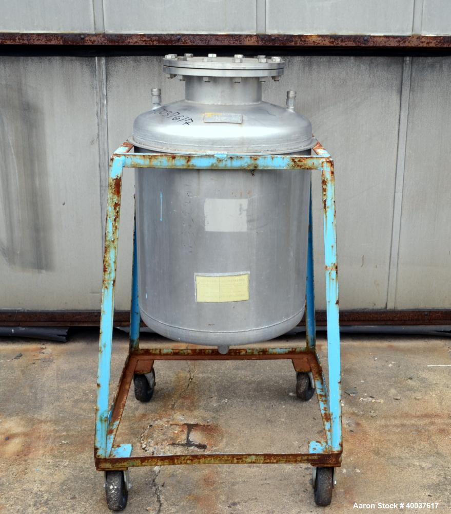 Used 55 Gallon Stainless Steel O.G. Kelley Co. Pressure Tank