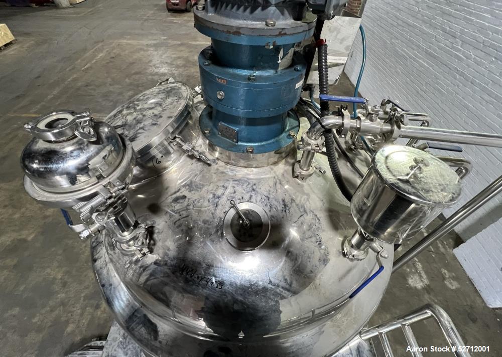 Guangzhou Promake Machinery Model PMK-1000, 1,000 Liter (264 Gal) Capacity PMK-Vacuum Emulsifying Mixer
