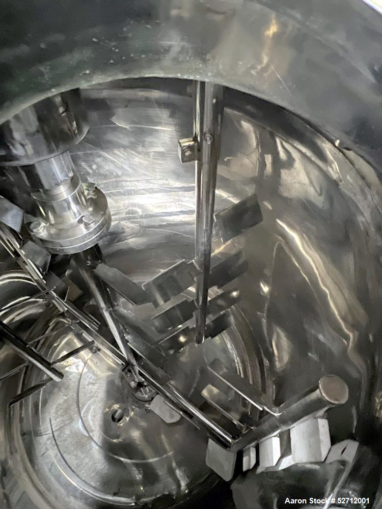 Guangzhou Promake Machinery Model PMK-1000, 1,000 Liter (264 Gal) Capacity PMK-Vacuum Emulsifying Mixer