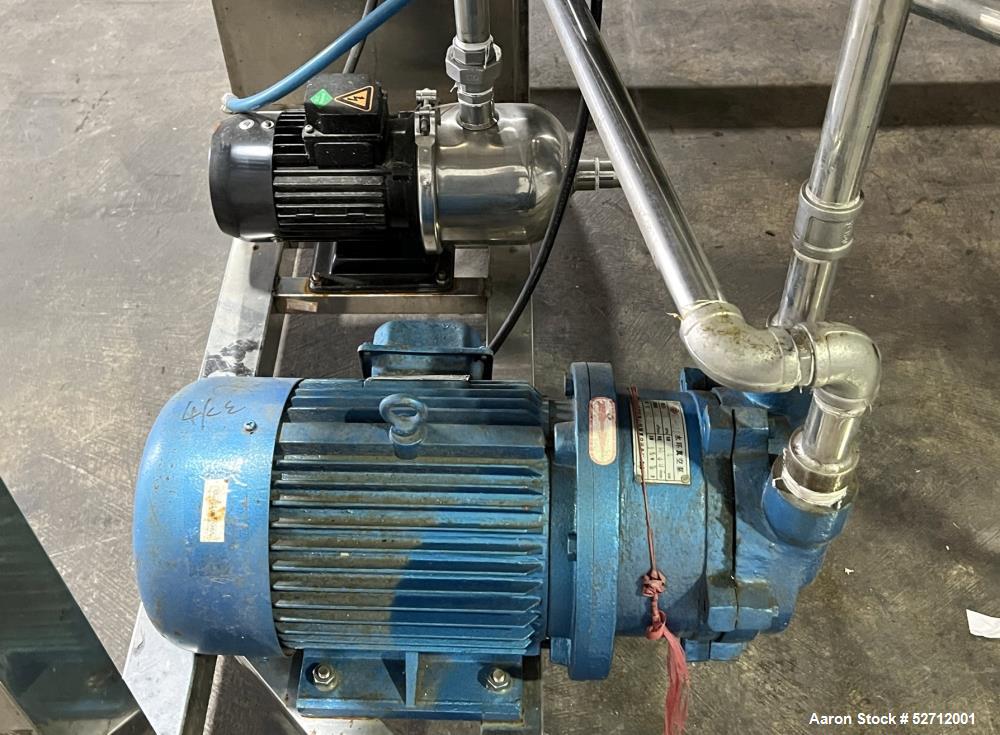 Guangzhou Promake Machinery Model PMK-1000, 1,000 Liter (264 Gal) Capacity PMK-Vacuum Emulsifying Mixer