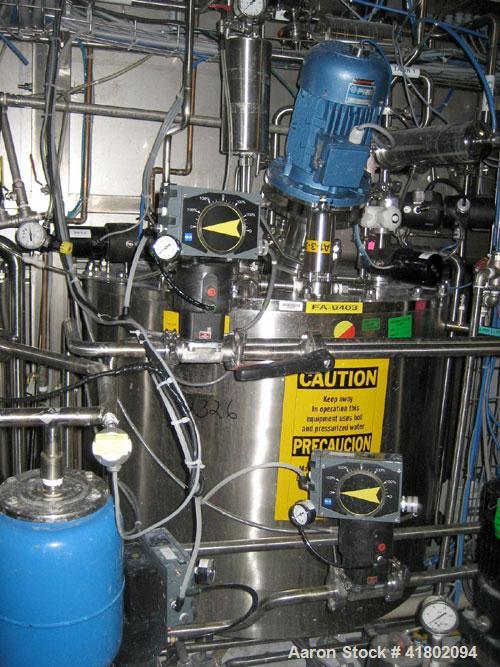 Used 200 Liter Stainless Steel Packo Receiver
